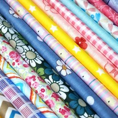 50 Precut 8″ x 8″ Cotton Fabric Squares – Ideal for Quilting & Applique Art