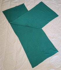 Green Knit Fabric 42″ x 106″ One Way Stretch Apparel Sewing Material