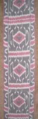 11 Yard HAND MADE UZBEK Natural 100% COTTON IKAT FABRIC # 8947