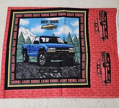Vintage Lot 6.5 Yards Chevy Sewing Fabric Casual Button-Front Shirt Pattern 6308