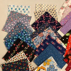 200 1 1/2 INCH (1.5” X 1.5”) QUILT SQUARES – Cotton Fabric Crafts