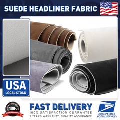 Automotive Suede Headliner Fabric with Foam Backing Car DIY Replacement 60″ (W)