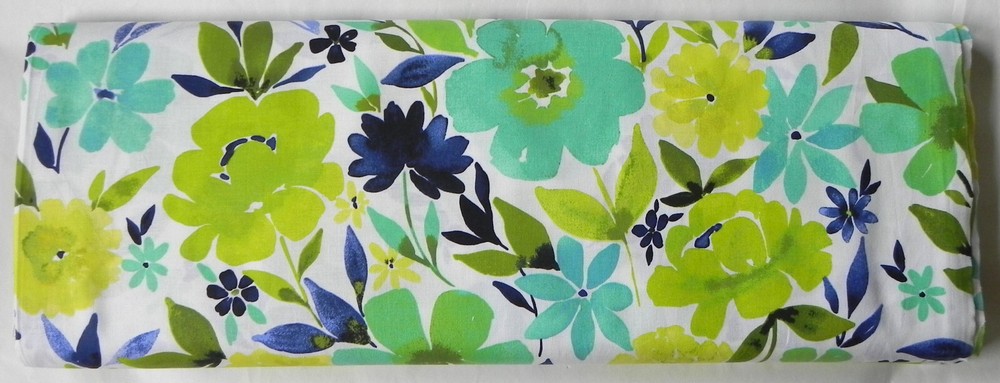 By-The-Yard Fabric, 3 Wishes “Charisma” Flower Garden, Stephanie Ryan BTY