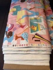 Alexander Henry Fabric fashion girls 2002 Pink 16-18 Yards