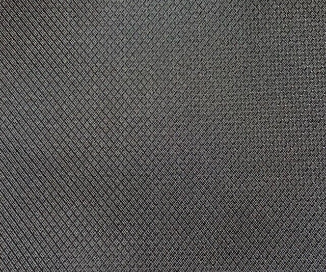 MARINE GRADE 54″ 1/64″ Edge Black Fabric Boat Auto Upholstery 1M50W7701000