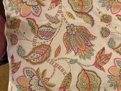 Large Floral Fabric $7/yard 24 Yards Avail, 3 Yd Purchase Minimum