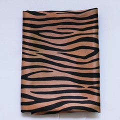 58” Wide By Yards Soft Satin Fabric Zebra Striped Charmeuse Lining Geometric