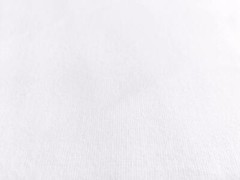 Brushed Cotton Flannel Fabric Material Wynciette WHITE