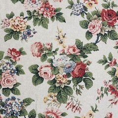 Covington Vintage Floral MULTI Home Decor Cotton Drapery Sewing Fabric BTY