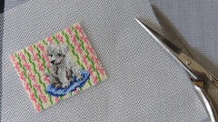 Silk Gauze 40 count 1 yard Petit Point Needlepoint Embroidery Miniatures