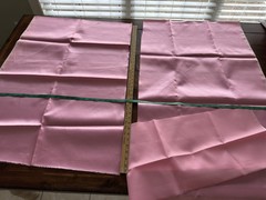 Fabric Lot; Sequin, Lame, Satin, Sheer, Organza, Tulle. For Barbie & Doll Dress
