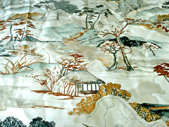 James Dunlop Textiles Cassamance “Matsu Lin” 100% Linen Japanese Oriental 58 x 5