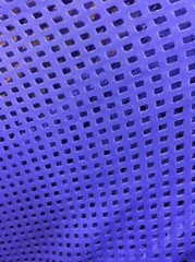 100% Royal blue laser cut nylon. 60 inch. fabric by the yard.
