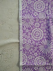 Michael Miller Purple Flora Pop BTHY 18×44 Hearts & Flowers