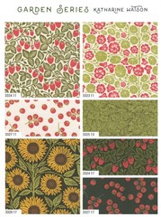 Garden Series Moda Charm Pack 42 100% Cotton 5-inch Precut Cotton Fabric Squares