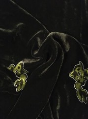 silk Velvet Fabric base all natural fiber 1yd  54“wide