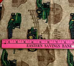 2011 John Deere JD Country Farm TRACTORS Scenic Logo Brown #CP41818 BTFE