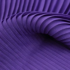 1M DIY Pleated Chiffon Fabric Craft Material Dress Skirt Sewing Material Soft