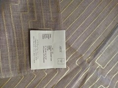 Linen Fabric Sample Upholstery Craft Art Pillow Fashion Designer Tapestry 27×26″