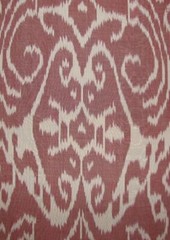 11 Yard HAND MADE UZBEK Natural SILK IKAT ADRAS FABRIC #6778