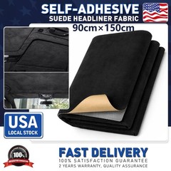 Suede Headliner Fabric with Adhwsive Backing For Car/Truck/SUV Roof 90cm×150cm