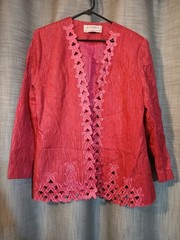 2 pc Lot – Women’s Blazers – Clothing Crafters Repurpose Reuse Recycle Upcycle