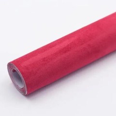 Self Adhesive Faux Suede Fabric Wrap Film Sticker Stretch Car Interior DIY Craft