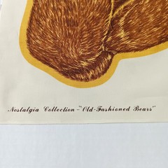 VIP Cranston Print Nostalgia Collection “Old-Fashioned Bears” Cut & Sew Panel