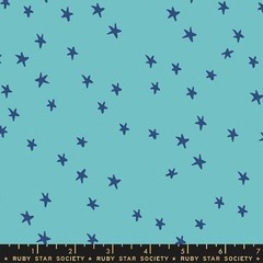1/4 Yard 9×42 Ruby Star Society “Starry” Turquoise Quilt Cotton