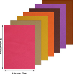 20PCS 12X8 Inches (30X20 CM) Faux Litch Leather Sheets, A4 Soft Textured PU Synt