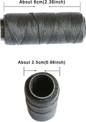 5 Rolls Sewing Threads Weaving Threads Using for Hand Sewing Hair Weft Hair Exte