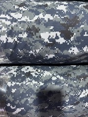 Navy Blue NWU Digital NyCo Camo Ripstop Fabric 60” 20-yard Cut