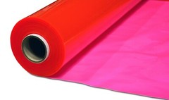 Pink Tinted Vinyl 10 Gauge PVC Transparent Plastic Fabric Sold by the Yard 54″