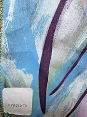 3 Vintage Cotton Squares High Quality Drapery Fabric Remnants 25″ X 25″