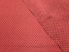 Waverly PRUSSIAN DOT RUBY Red Crimson Woven Pin Dot Designer Drapery Uph Fabric