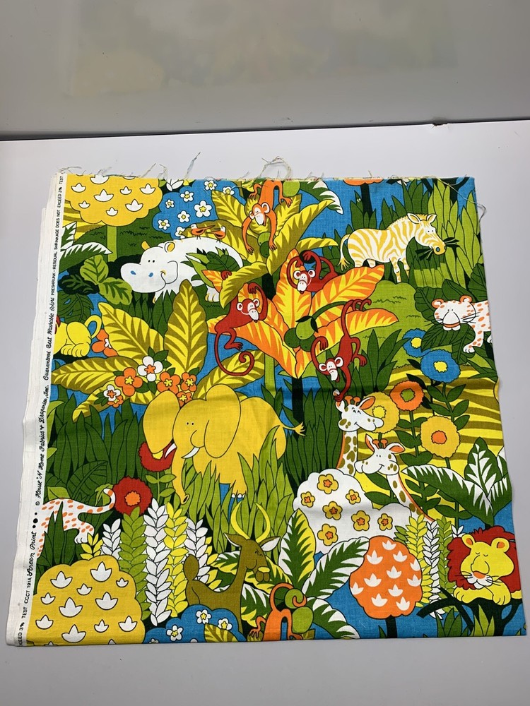 House ‘N Home Fabrics Animal Forest Drapery Fabric Multi Color 1 Yard