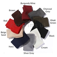 Rib Knit Cuff Fabric 1 Pair Ribbing Replacement Cuffing Seamless Jacket Bombers