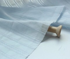 58” Wide Jacquard 100 Cotton Fabric Soft Dress Shirt Children Clothing Material