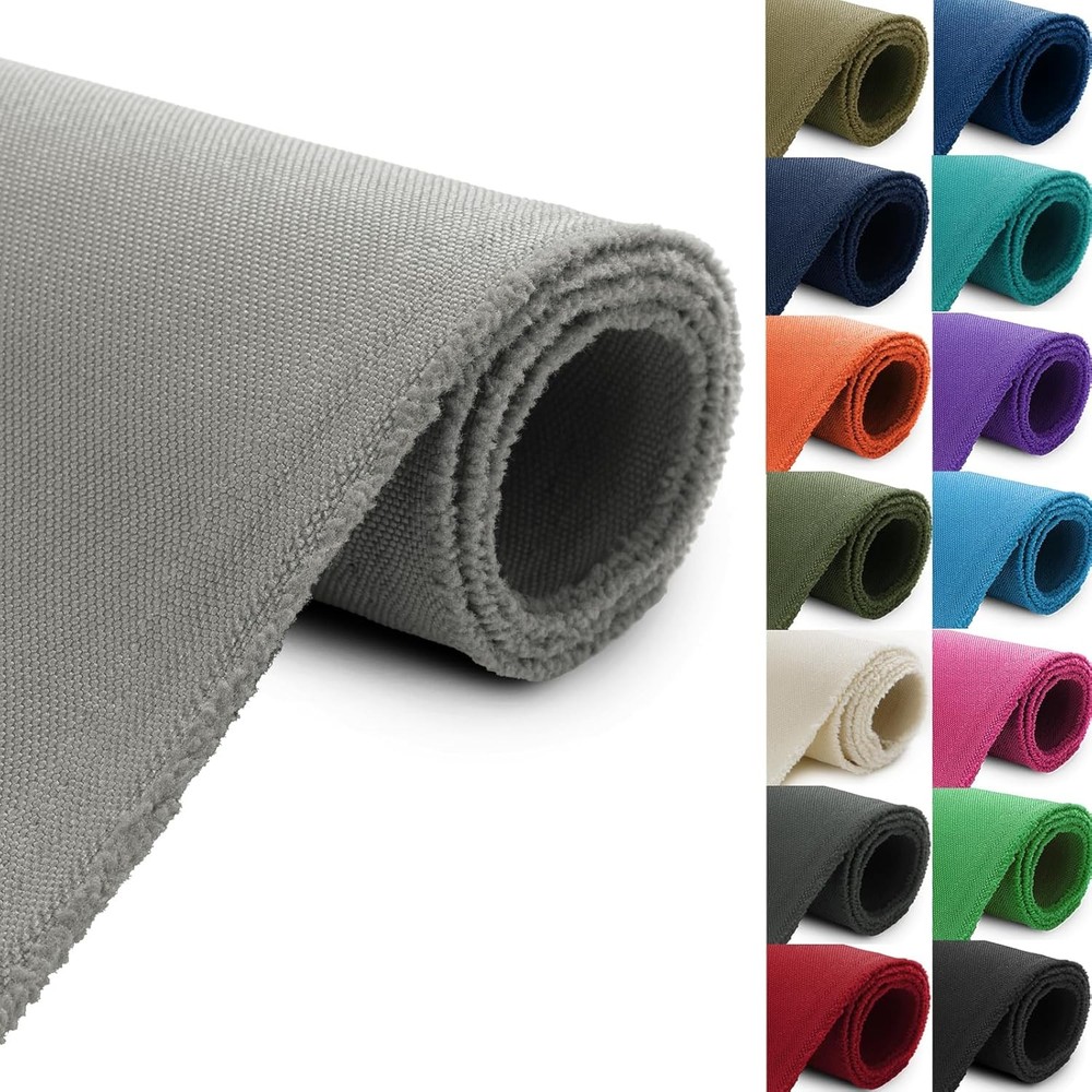 Thickened Waterproof Canvas Fabric by The Yard 1200D 58″ W Outdoor Upholstery Ma