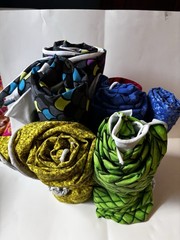 Custom Knit Bundle, Multi Colored, Cotton Spandex Blend.