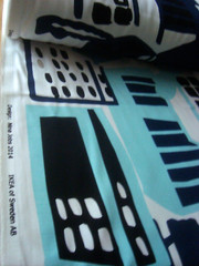IKEA Fabric Per Yard Multicolor City Buildings GITTE IKEA Textiles – NEW