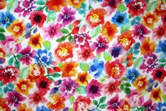 SEW SPRING SMALL FLORAL FROM IN THE BEGINNING FABRICS – 100% COTTON FABRIC
