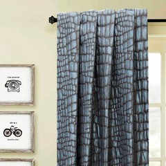 Midnight Rocks Jacquard Weave Fabric By The Yard, 3D Texture Fabric, Abstract