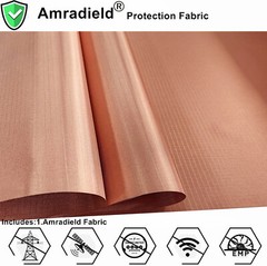 Faraday Protection Pure Copper Fabric-Blocking RFID Radiation Singal EMP Ripstop