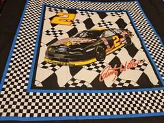 Pillows Fabric Panels Race Car #2