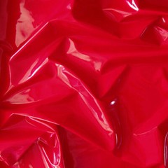 SHINY GLOSSY VINYL CORSET PLEATHER NON TOXIC GOTH FETISH CLOTH CAT SUITS RED 54″