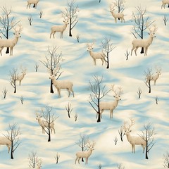 Comfort & Joy Village All Over by Michael Ward 44″ wide BTY