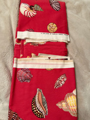 Duralee Fabrics designed by Terry Kinsley ~Shells ~ approx 9.7 Yards x 54″