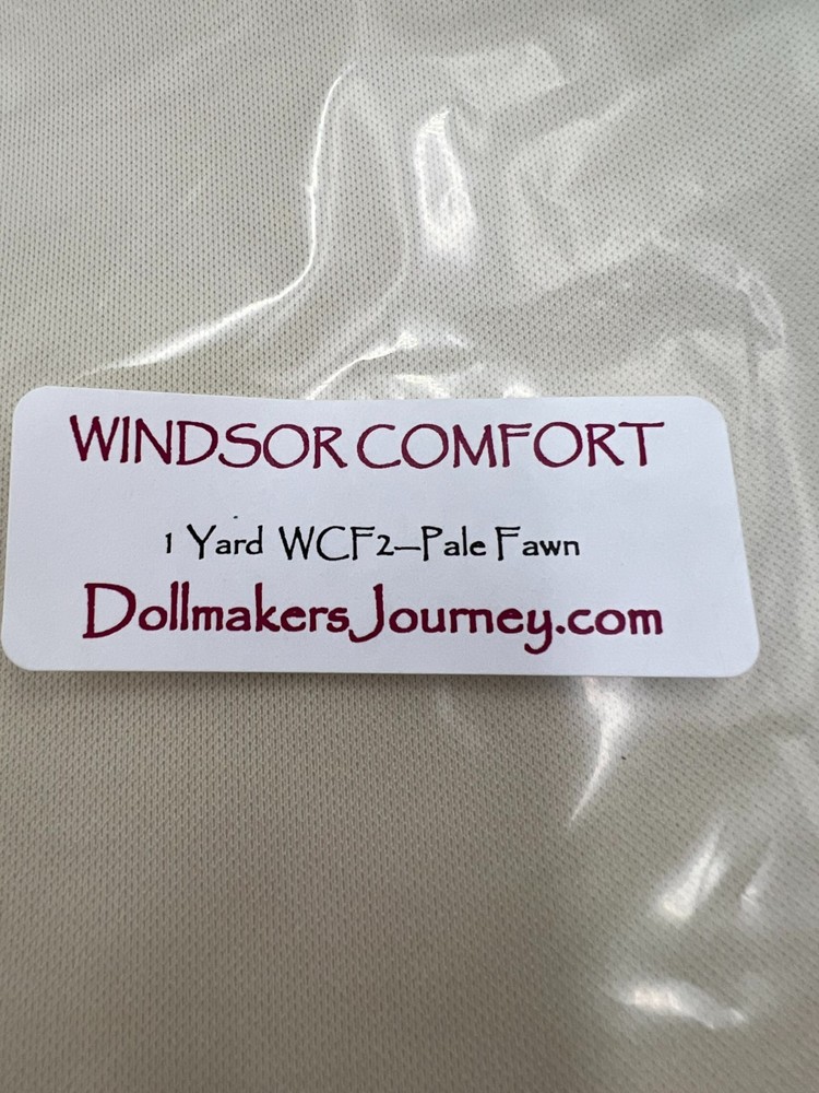 Dollmakers Journey Windsor Comfort Doll Skin Fabric- Pale Fawn 1 yd