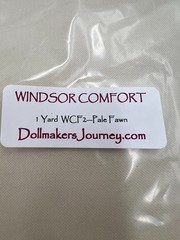 Dollmakers Journey Windsor Comfort Doll Skin Fabric- Pale Fawn 1 yd